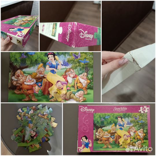 Детские пазлы пакетом