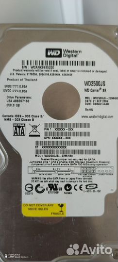 Жесткий диск 1000гб