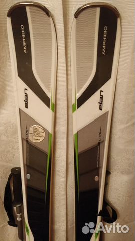 Горные лыжи рост 176, ботинки (размер 42-43)