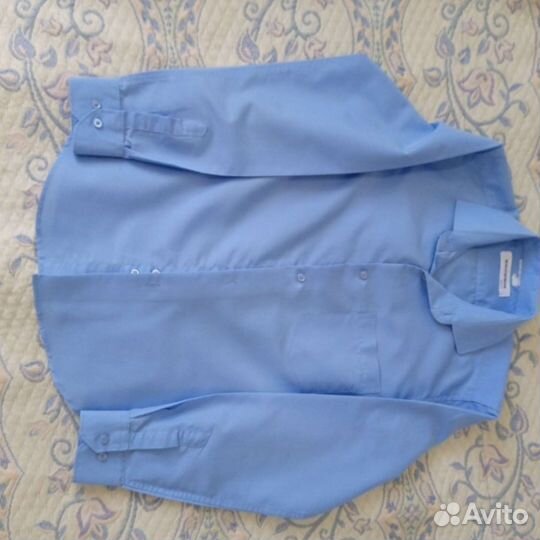 Рубашки и брюки школьные для мальчика 140