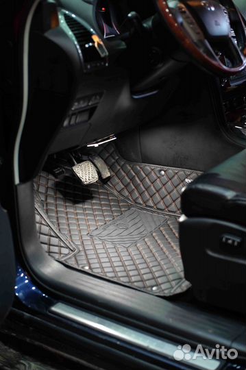 3D коврики из экокожи infiniti QX80