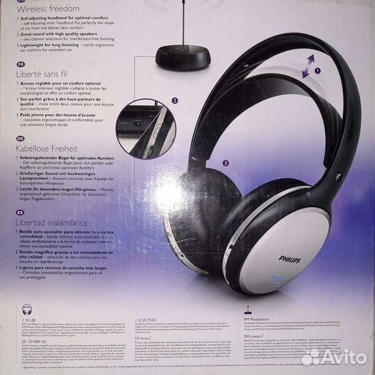 Беспроводные наушники Philips SHC5100