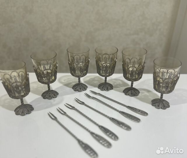 Рюмки филигрань