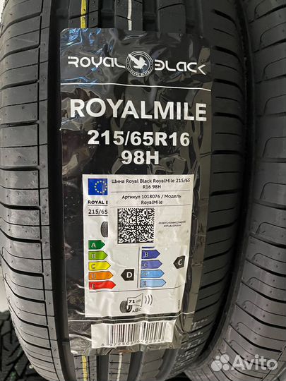 Royal Black Royal Mile 215/65 R16 98H