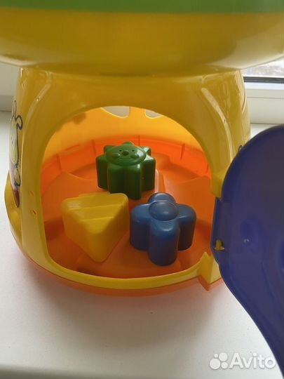 Сортер музыкальный грибок