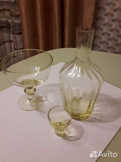 Вазы, графин СССР, Bohemia