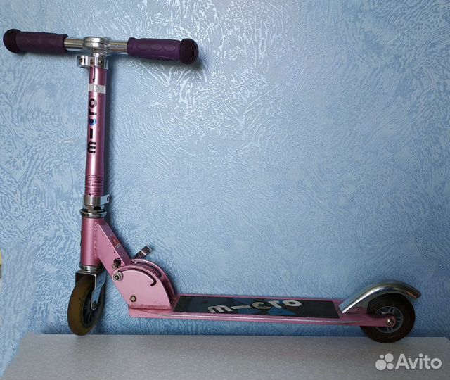 Самокат micro,розовый