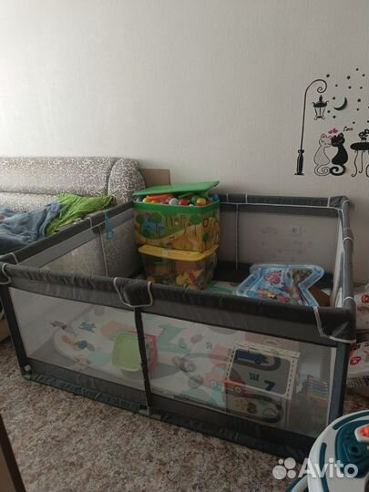 Большой детский манеж