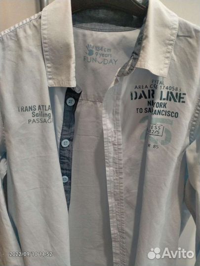 Рубашки для школы