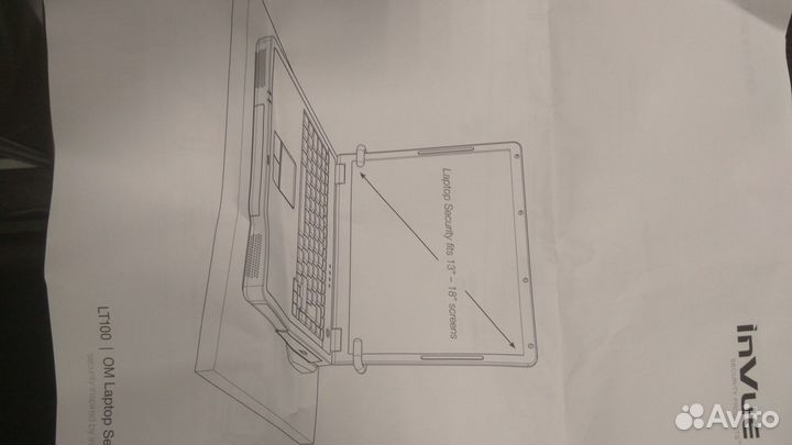 Механическая защита ноутбуков от краж invue lt100
