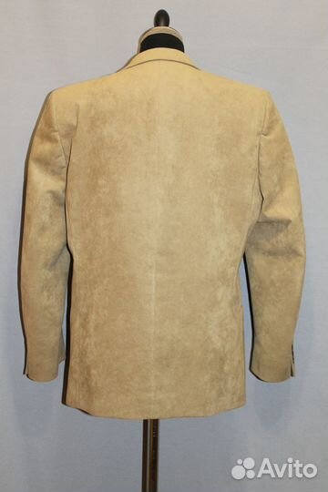 Мужской замшевый пиджак