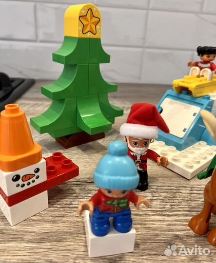 Конструктор Lego duplo Новый год 10837