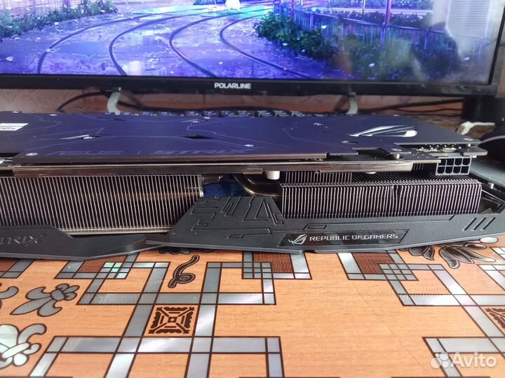 Видеокарта rx580 8gb asus