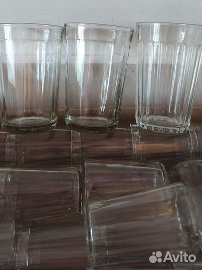Граненые стаканы и рюмки СССР