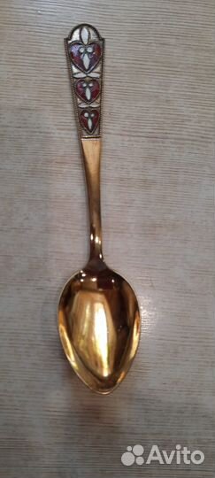 Серебряные чайные ложки, набор 6 штук