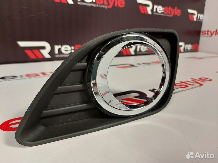 Оправы туманок Camry 40 09-11г с Хром окантовкой