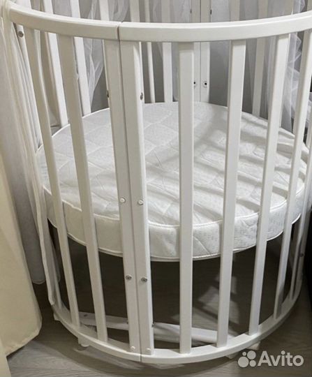 Матрас для круглой кроватки