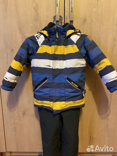 Зимний комбинезон на мальчика 104