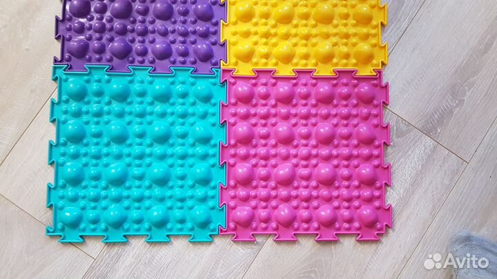 Ортопедический массажный коврик орто камни мягкие