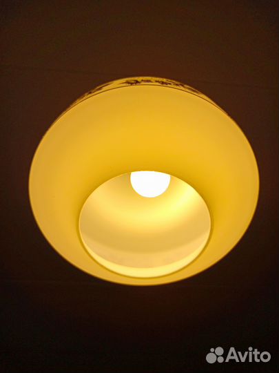 Светильник потолочный подвесной бу