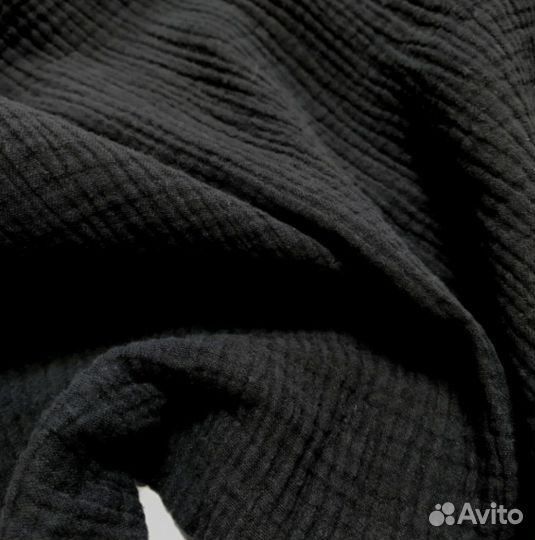 Муслин жатый 2-х слойный ткань