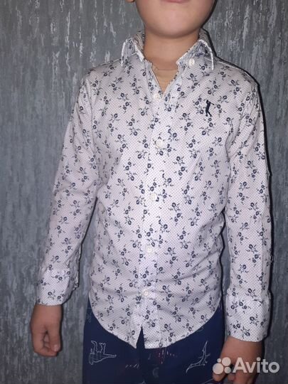 Рубашка на мальчика