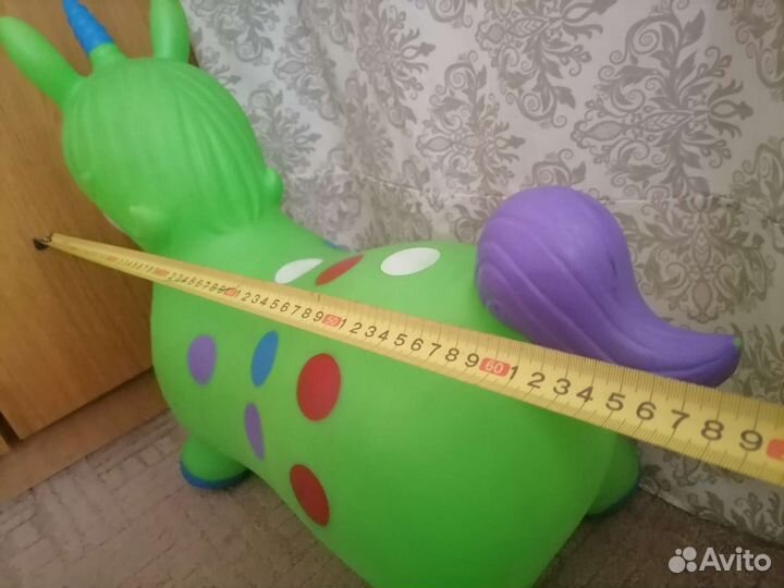 Мячь прыгун в виде единорога