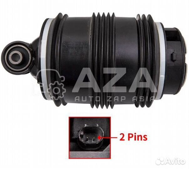 Задний пневмобаллон без ADS M-Benz E W211, S211