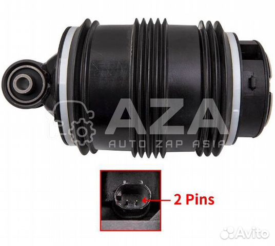 Задний пневмобаллон без ADS M-Benz E W211, S211