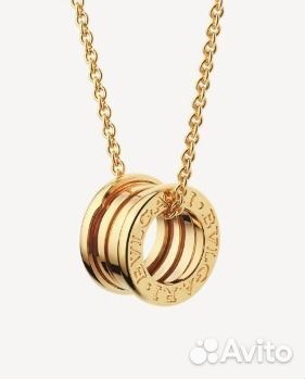 Золотое колье Bvlgari BZero1 18 карат