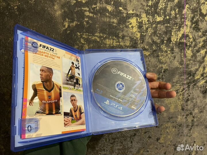 Fifa 22 ps4 диск на русском