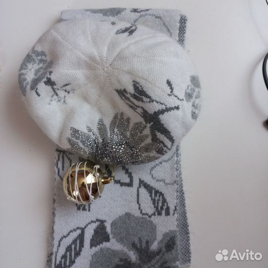 Берет женский зимний