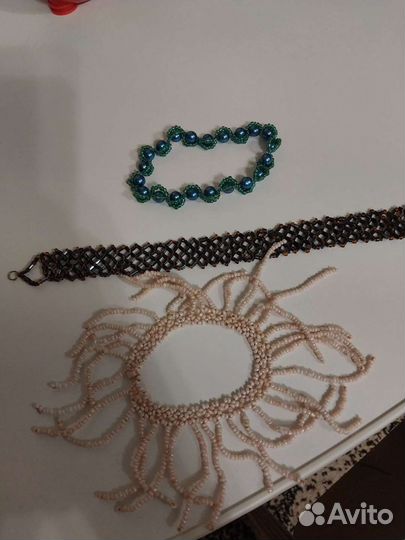 Ожерелье из бисера