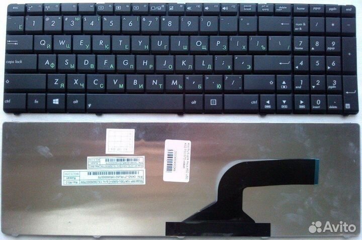 Новая клавиатура для ноутбука Asus