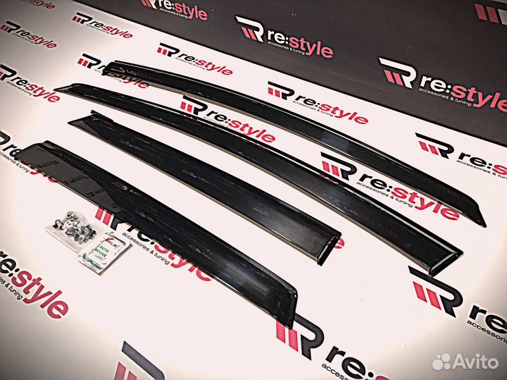 Ветровики Nissan Note 12