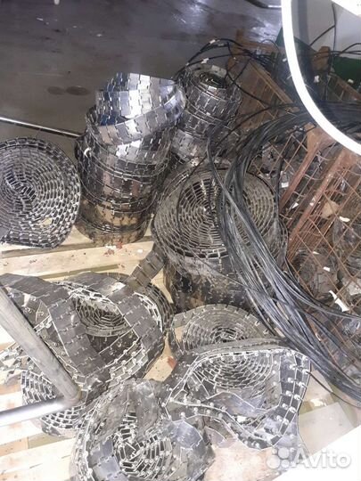 Цепь пластинчатая конвейерная лента