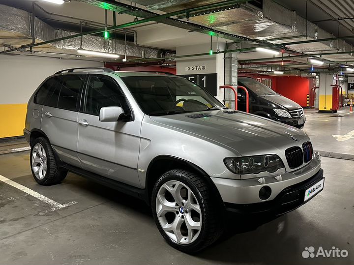 BMW X5 4.4 AT, 2001, 300 000 км