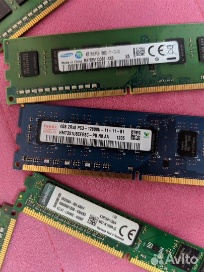 Оперативная память 4 Гб/1600 Мгц/DDR3/8 chip