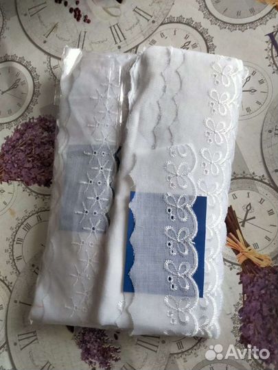 Кружево, шитье, вышитое кружево