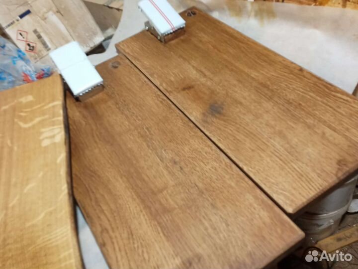 Доска разделочная дубовая для рыбы