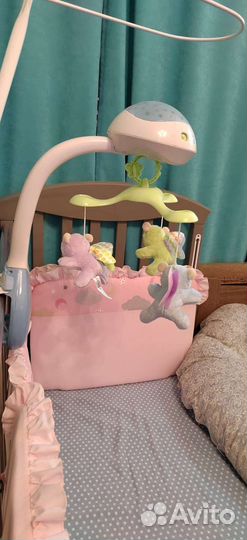 Мобиль на кроватку fisher Price с проектором