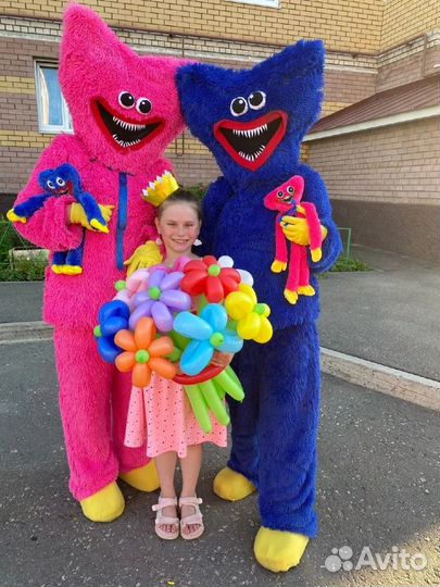 Ростовые куклы Мишки/Чебу/хагиВаги