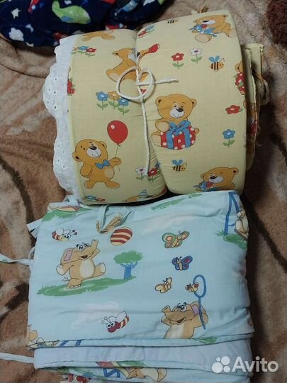 Бортики в кроватку