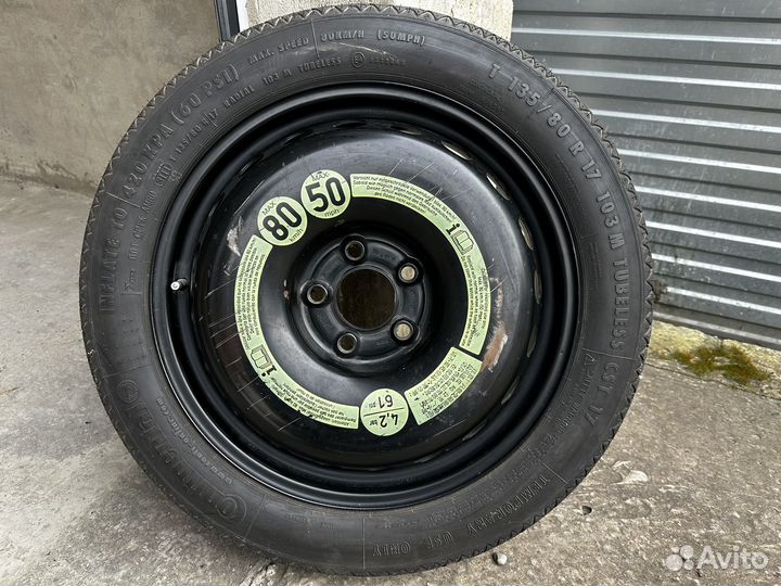Колесо 135/80 r17