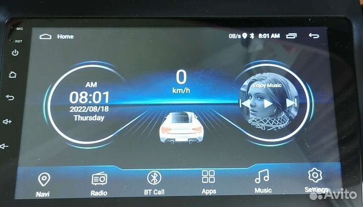 Магнитола 2 din android 9 дюймов бу