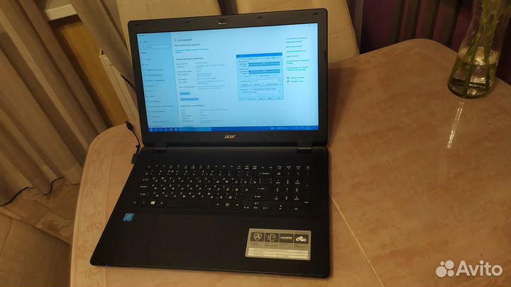 Ноутбук Acer, 4 ядра (ES1-731-P4HT)