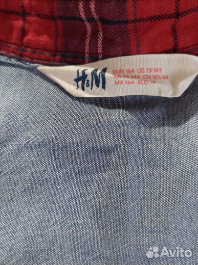 Рубашка для мальчика 164