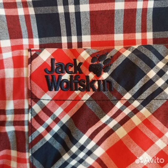 Jack wolfskin рубашка L