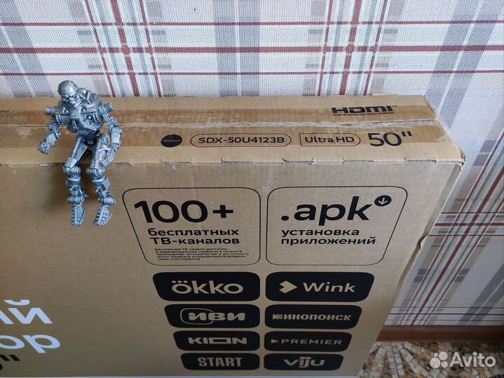 Телевизор Sber 50 (127 см) SMART TV, UHD 4K