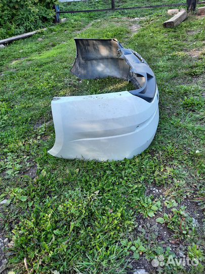 Бампер задний на skoda